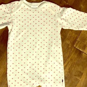 NWOT baby girl toobydoo footless playsuit